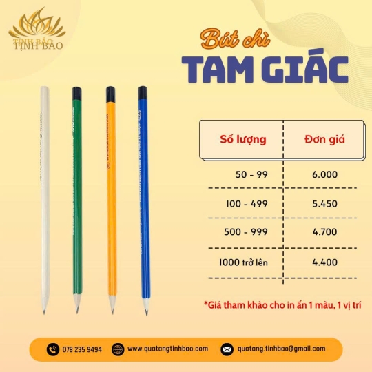 Bút Chì Tam Giác