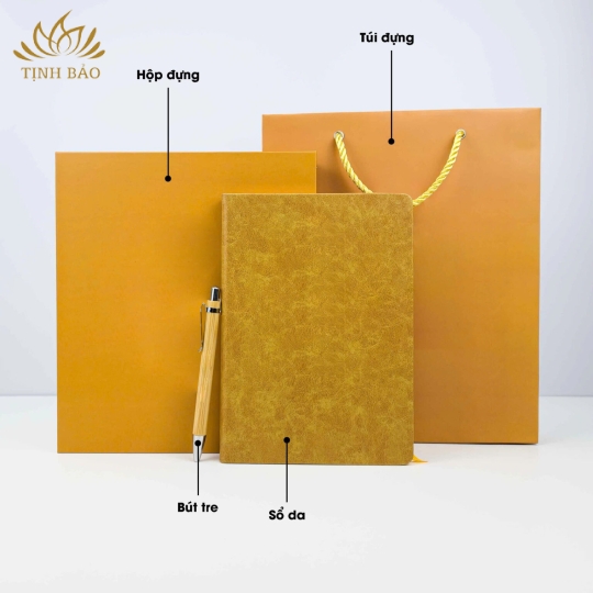Bộ Quà Tặng Khách Hàng Sổ Tay Và Bút TB03
